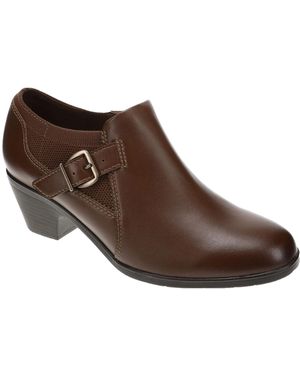 Clarks Damen Emily 2 Darcey Pumps - Blockabsatz 55 Mm, Leder - Bequeme Stiefeletten
