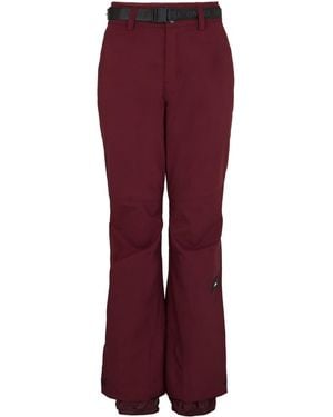 O'neill Sportswear ONeill Star Slim Hose 2024 Windsor Wine - Rosso
