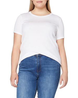 Benetton 3GA2E16A2 Maglietta - Bianco