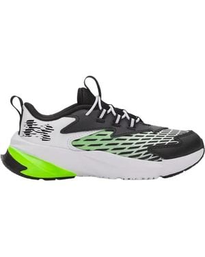 Under Armour White/hyper Green/black