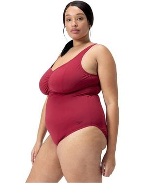 Speedo S Shpaqnitssui+ One Piece Swimsuit Red 46