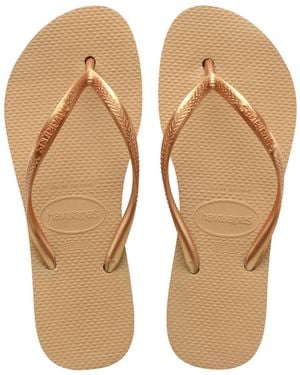 Havaianas Slim Flatform - White