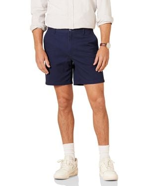 Amazon Essentials Slim-fit 7" Stretch Chino Shorts - Blue