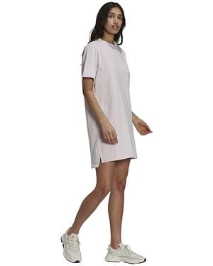 adidas Tee Short Dress - Metallic