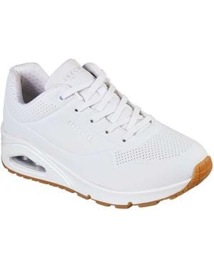 Skechers Uno Stand On Air Trainer - White