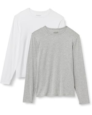 Amazon Essentials Long Sleeve Super Soft Modal Vest - Grey
