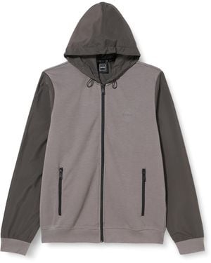 Geox M Sweater Fleece Smoked Pearl_s - Grijs