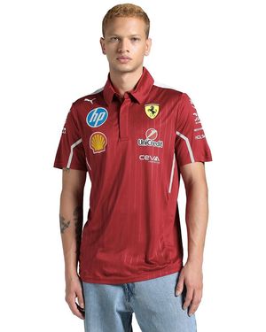 PUMA Scuderia Ferrari S Hp 2025 Team Polo Red L