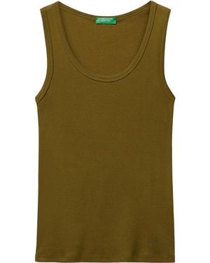 Benetton Canotta 3ga2dh010 Undershirt - Green