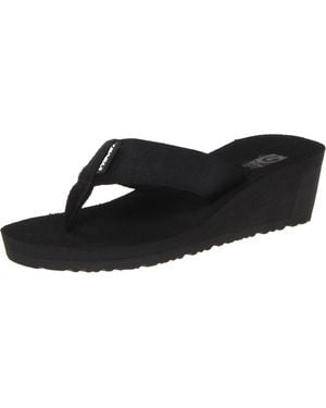 Teva S Mush Mandalyn Wedge 2-w Mush Mandalyn Wedge 2-w - Black