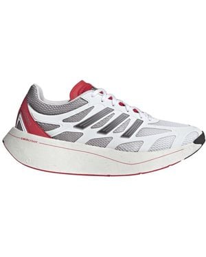 adidas Mens Adizero Aruku Lace Up Trainers Shoes Casual - White, Multi, 11 Wide Women/10 Wide Men