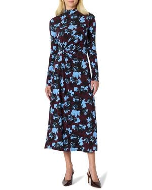 Amazon Essentials Vestido Largo de ga Larga - Azul