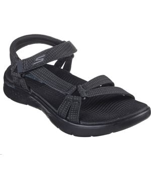 Skechers Go Walk Flex Sandal - Black