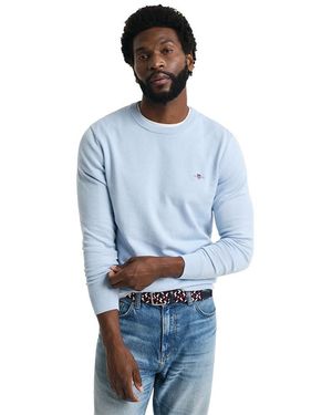 Maglione GANT Classic Cotton C-Neck Per Uomo: Comodo, Morbido E 100% Cotone Italiano
