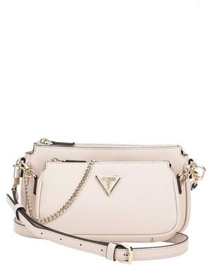Guess Noelle DBL Pouch Crossbody - Rose
