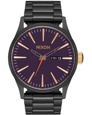 Nixon Analog Watch With Stainless Steel Strap A356-5270-00 - Black