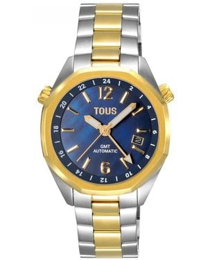 Tous Reloj Gmt Automático 3000141000 Unisex Acero - Metallic