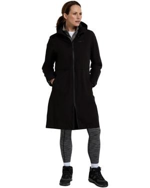 Mountain Warehouse Breathable & Lightweight S Coat With Side Pockets - Spring - Black