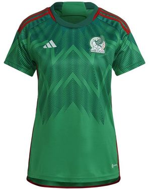 adidas Mexico Soccer Home Jersey - Verde