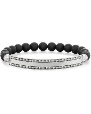 Thomas Sabo Gioiello da Polso con Onice - Metallizzato