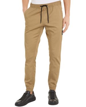 Calvin Klein Jeans Pantaloni Uomo Chino Skinny Fit - Neutro