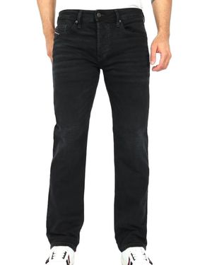 DIESEL Safado Black Straight Jeans