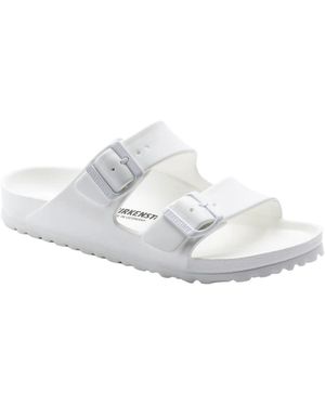 Birkenstock Ciabatta in Gomma Bianca - Bianco