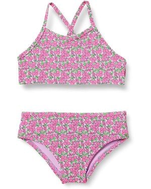 Amazon Essentials Conjunto de Bikini Niña - Morado