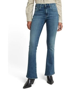 G-Star G-Star 3301 Flare Jeans Donna - Blu