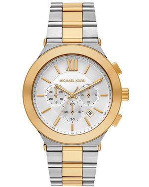 Michael Kors Billie Chronograph Two-tone Stainless Steel Bracelet Watch - Metallic