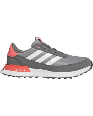 adidas Scarpe da golf da uomo 2024 S2G senza punte - Grigio