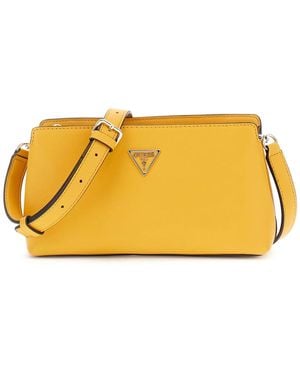 Guess Talent Crossbody Top Zip Marigold - Nero