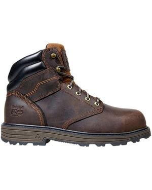 Timberland Titan Tasker 6 Inch Alloy Safety Toe Industrial Work Boot - Brown