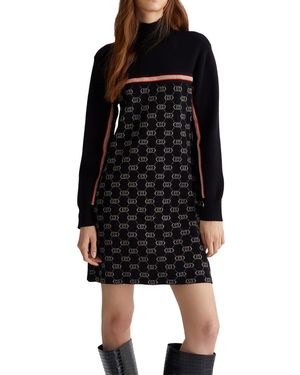 Liu Jo Abito Donna Liu Jo in Maglia Misto Viscosa Nero/Rose Gold E25LJ43 TF4227 MS63L A4279 L