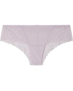 Women'secret Braga Brasileña Ancha Colección Helankas Autumn - Morado