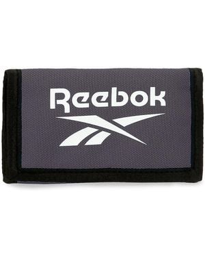 Reebok Boston Portafoglio con Portafoglio Grigio 13x8x2,5 cm Poliestere by Joumma Bags - Blu