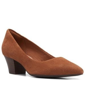 Clarks Stivale da Donna Teresa Fashion - Marrone