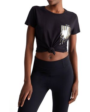 Liu Jo T-shirt Nero TA4136JS003 NERO S