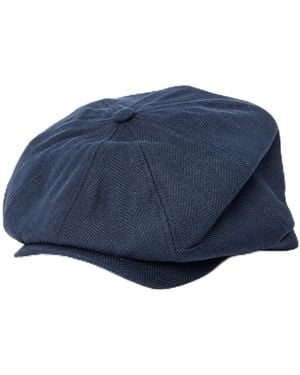 Ted Baker Hrngbn Biker Hat Navy M-l - Blue