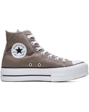 Converse Chuck Taylor All Star Lift -Sneaker mit Schnürung - Grau