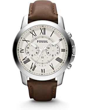 Fossil GRANT FS4735 chronograph Design Highlight - Mettallic