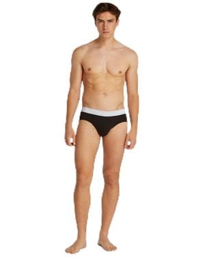 Calvin Klein Hip Brief 3pk 0000u2661g Hip Brief - White