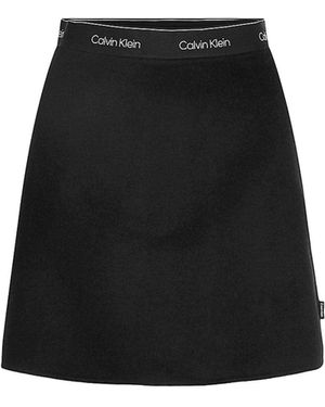 Calvin Klein Jupe femme noire K20k203185