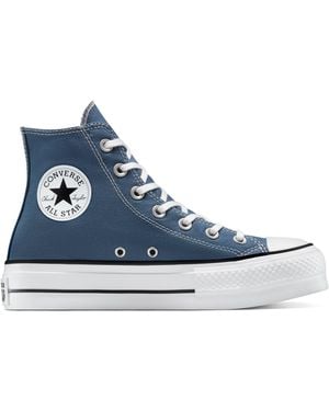 Converse Chuck Taylor All Star Lift Platform High Top Sneaker - Blue