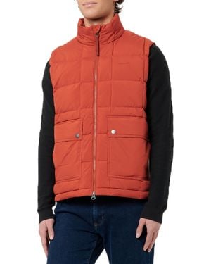 GANT Gilet Mid Down - Rosso