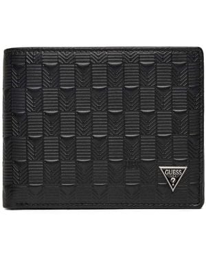 Guess Madrid Billfold W Coin Pocket Wallet - Black