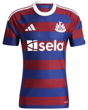 adidas Newcastle United Fc Away Shirt Jersey 2024-2025 Small Red/blue