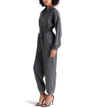 Steve Madden Apparel Coya Denim Jumpsuit - Black