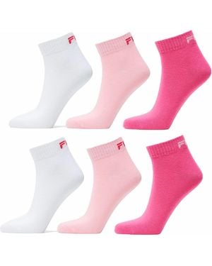 Fila Calze Sportive per Uomo - Rosa