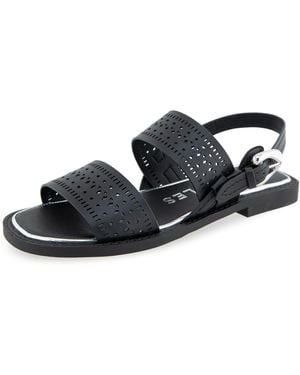 Aerosoles Carole Flat Sandal - Black